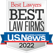 An image of the US News & World Report Badge for Best Law Firms 2020 for Steinberg Garellek in Metro Tier 2 in Tax Law